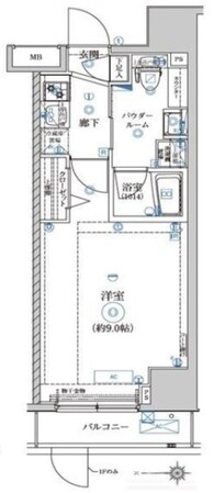 アルテシモ ラートの物件間取画像